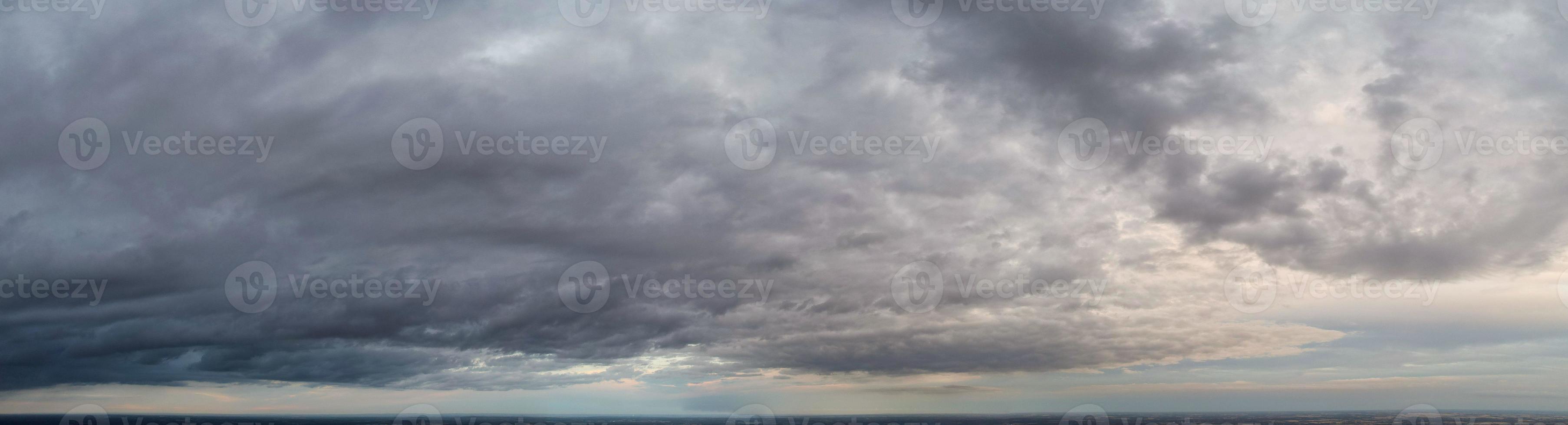 Most Beautiful Aerial View of Dramatic Clouds photo