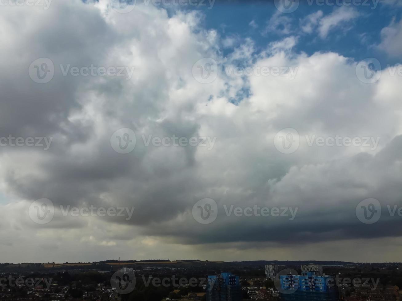 Most Beautiful Aerial View of Dramatic Clouds photo