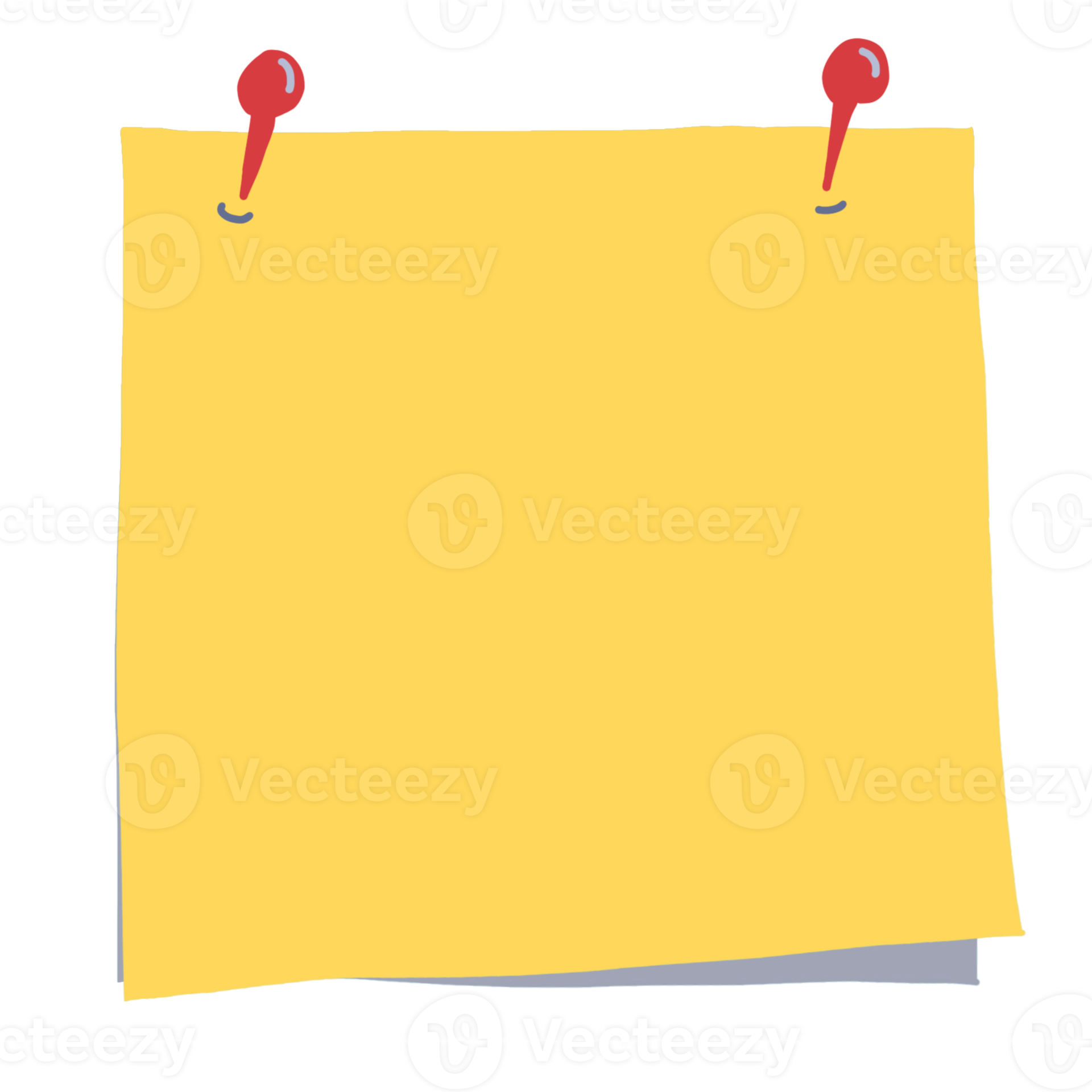 Square Sticky Note 11103565 PNG