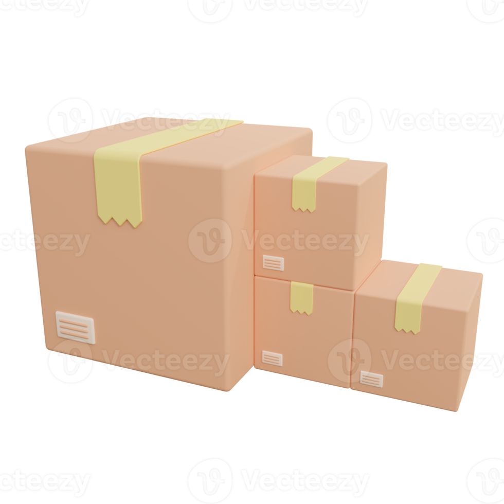 box 3d icon illustration png