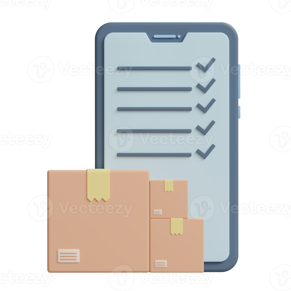 delivery schedule 3d icon illustration png