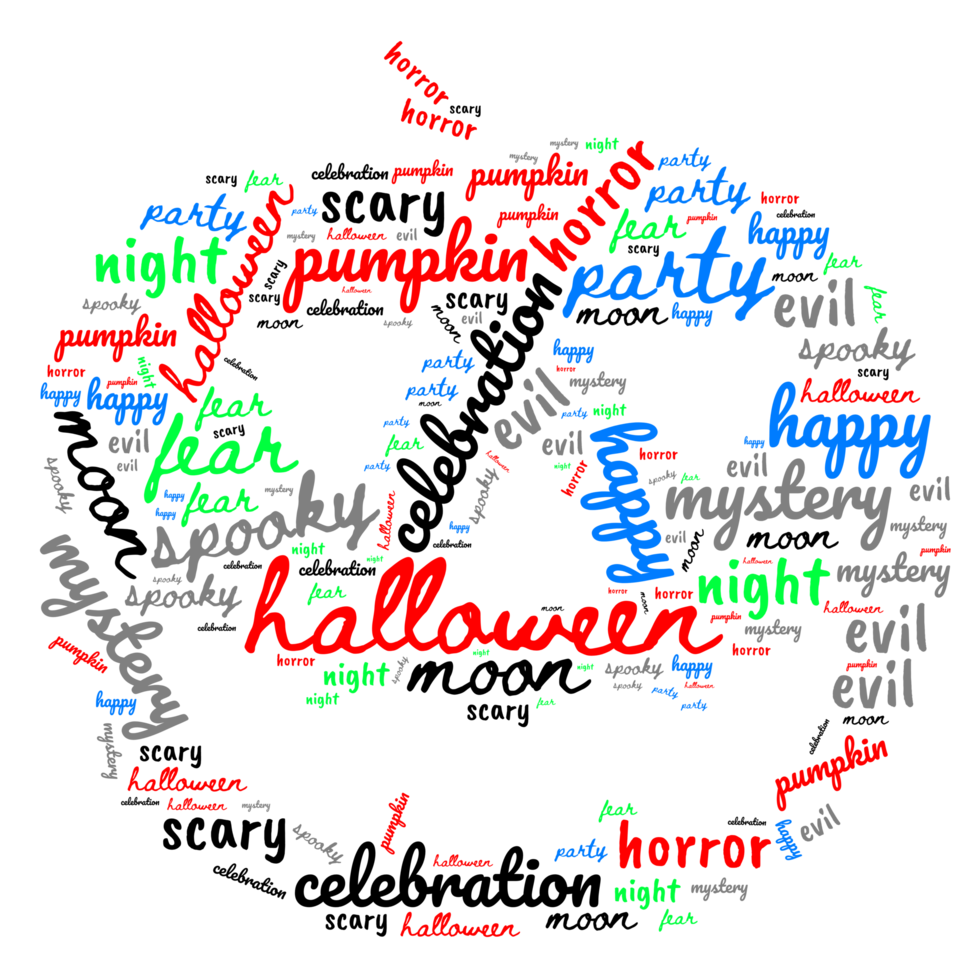 zucca forma Halloween parola arte png