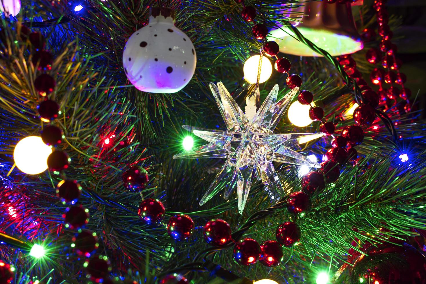 Christmas decoration. Christmas ornaments. Merry Christmas concept. photo