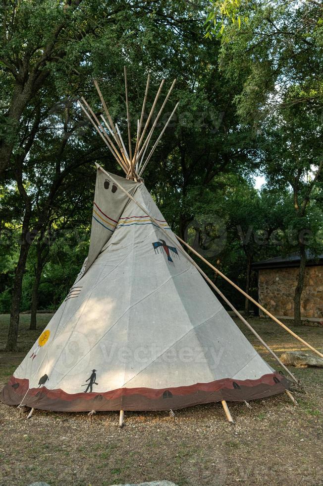 TeePee At Chisolm Trail Outdoor Museum photo