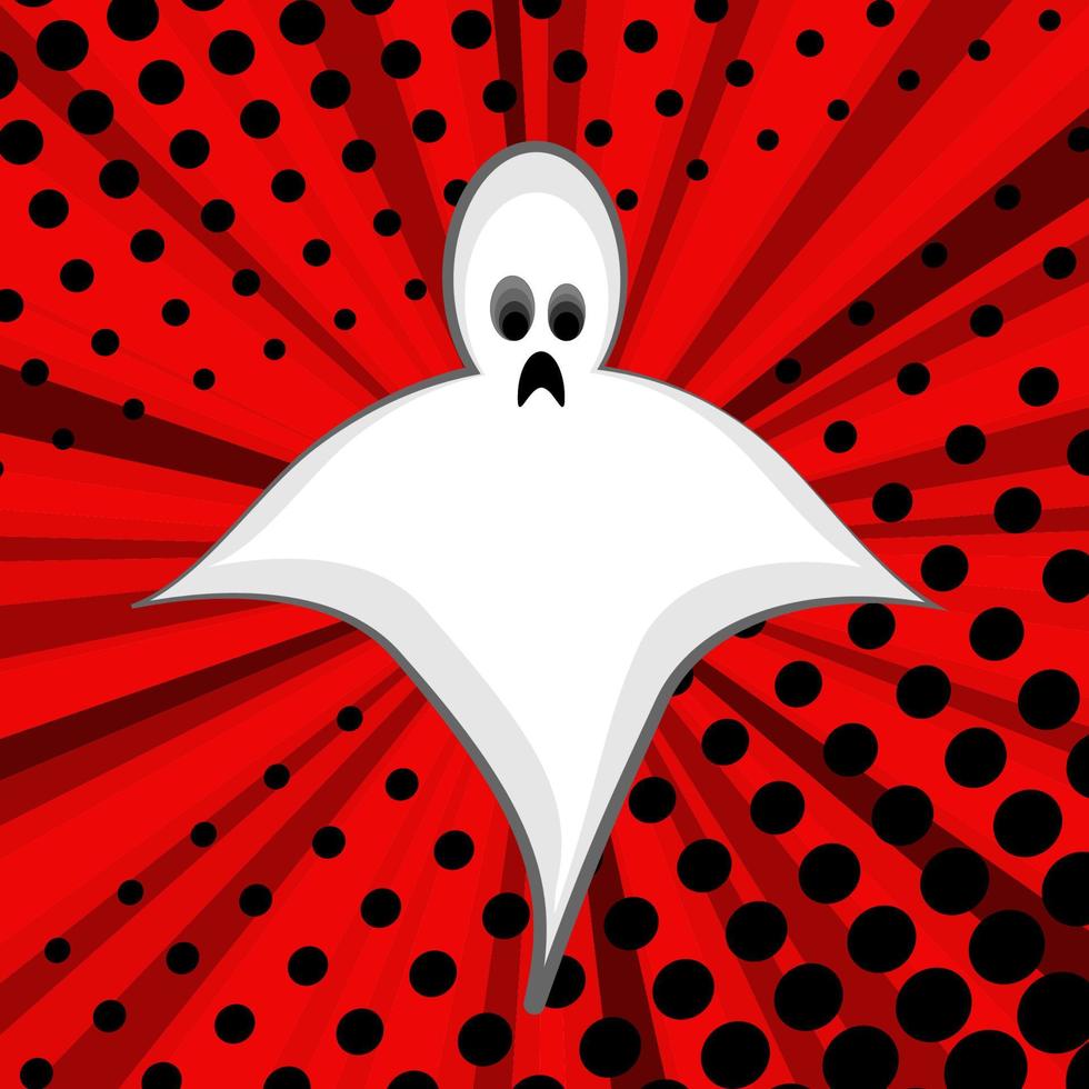 comic book style background, pop art. Vector banner casting. halloween - style background . easy to edit