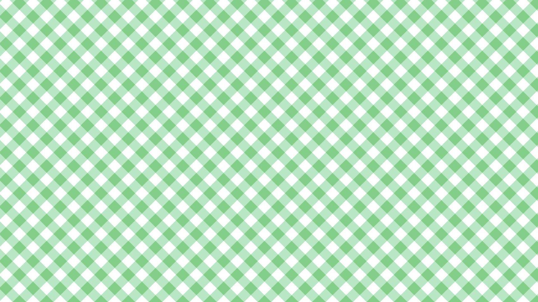 aesthetic cute green gingham check, checkers plaid, checkerboard seamless pattern background illustration, perfect for wallpaper, backdrop, postcard, background, banner vector