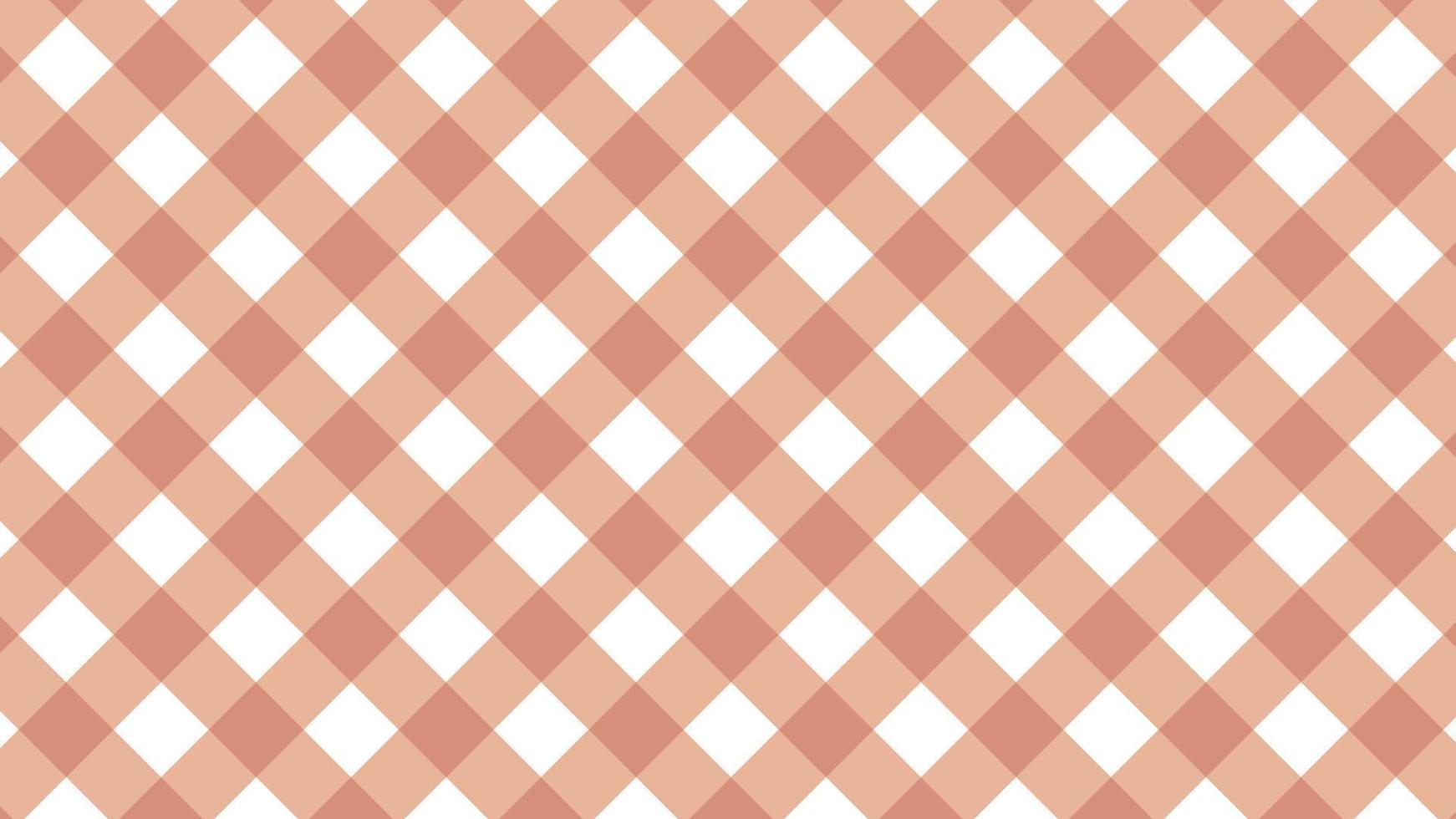 aesthetic brown gingham check, checkers plaid, checkerboard seamless pattern background illustration, perfect for wallpaper, backdrop, postcard, background, banner vector