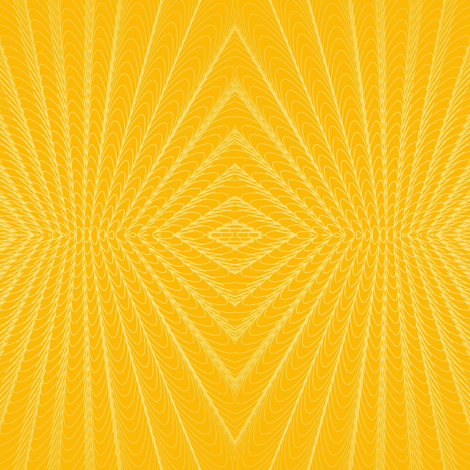 abstract yellow vector pattern background for fabric, paper design