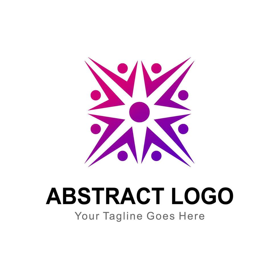 creative comunnity logo vector