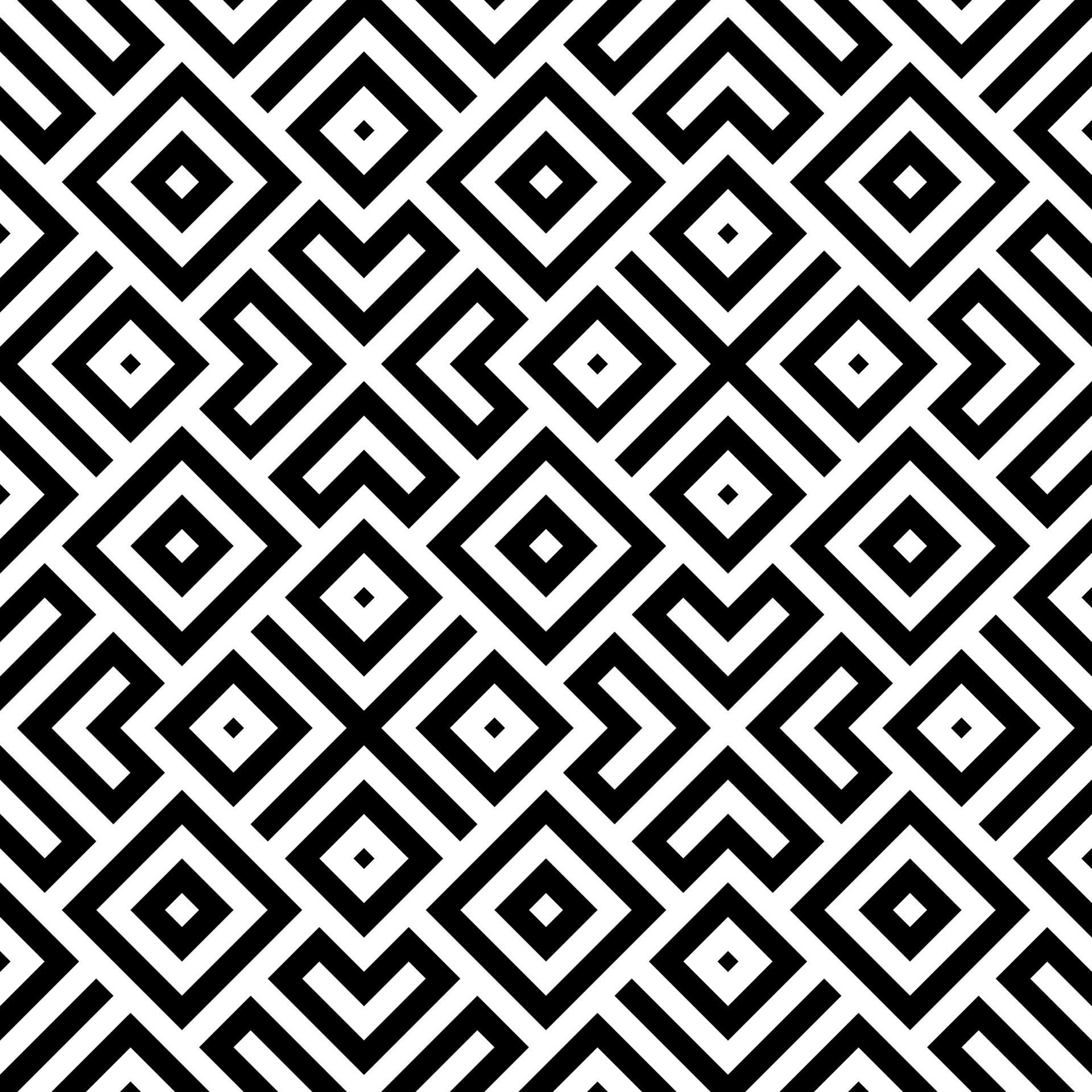 Vector Seamless Pattern Modern Stylish Texture Repeating Geometric
