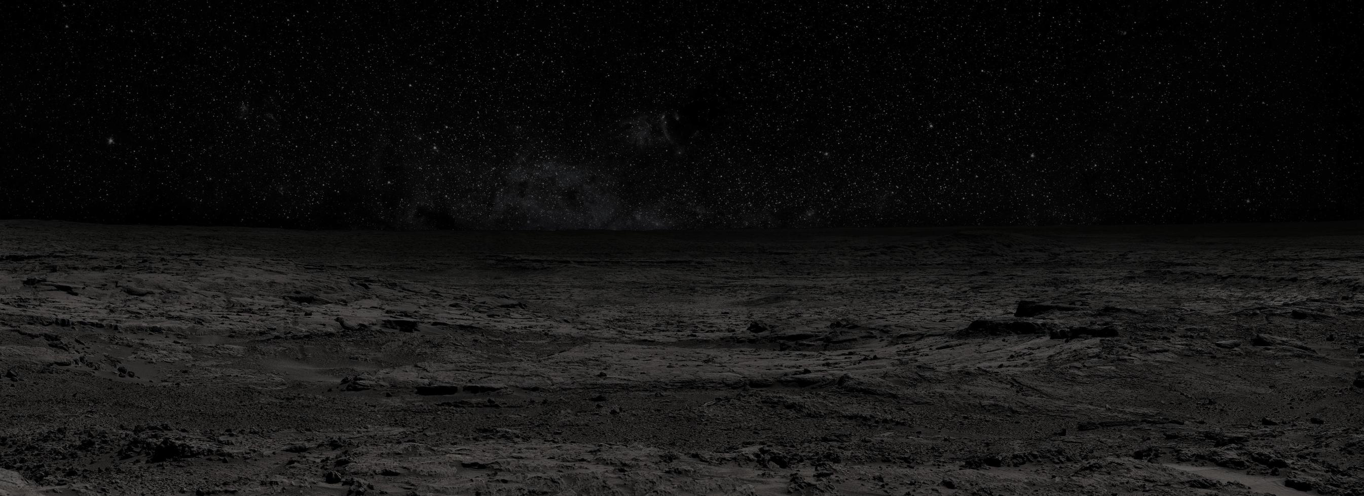 Panoramic View of mars. Elements of this image furnished by NASA. photo