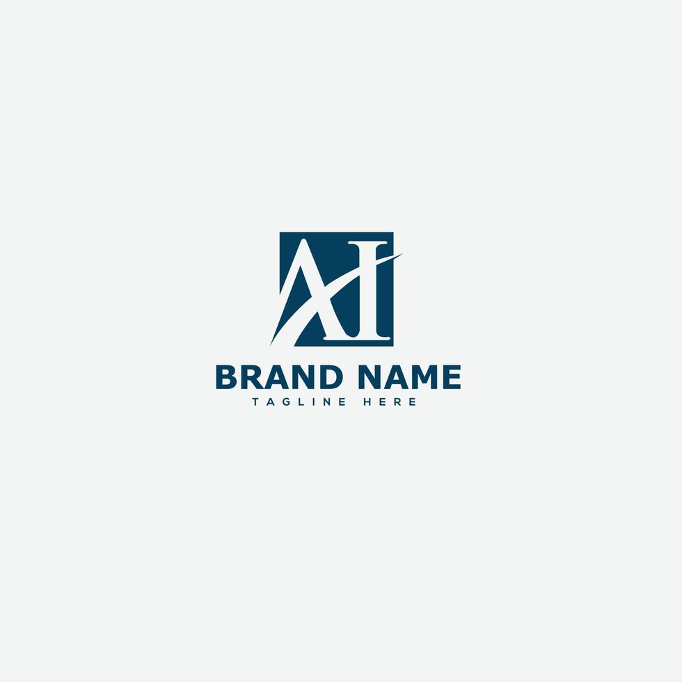 AI Logo Design Template Vector Graphic Branding Element.