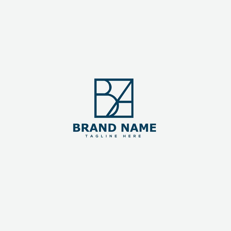 BA Logo Design Template Vector Graphic Branding Element.