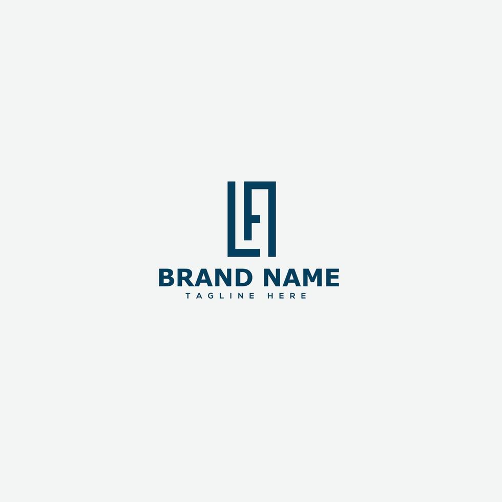 LA Logo Design Template Vector Graphic Branding Element