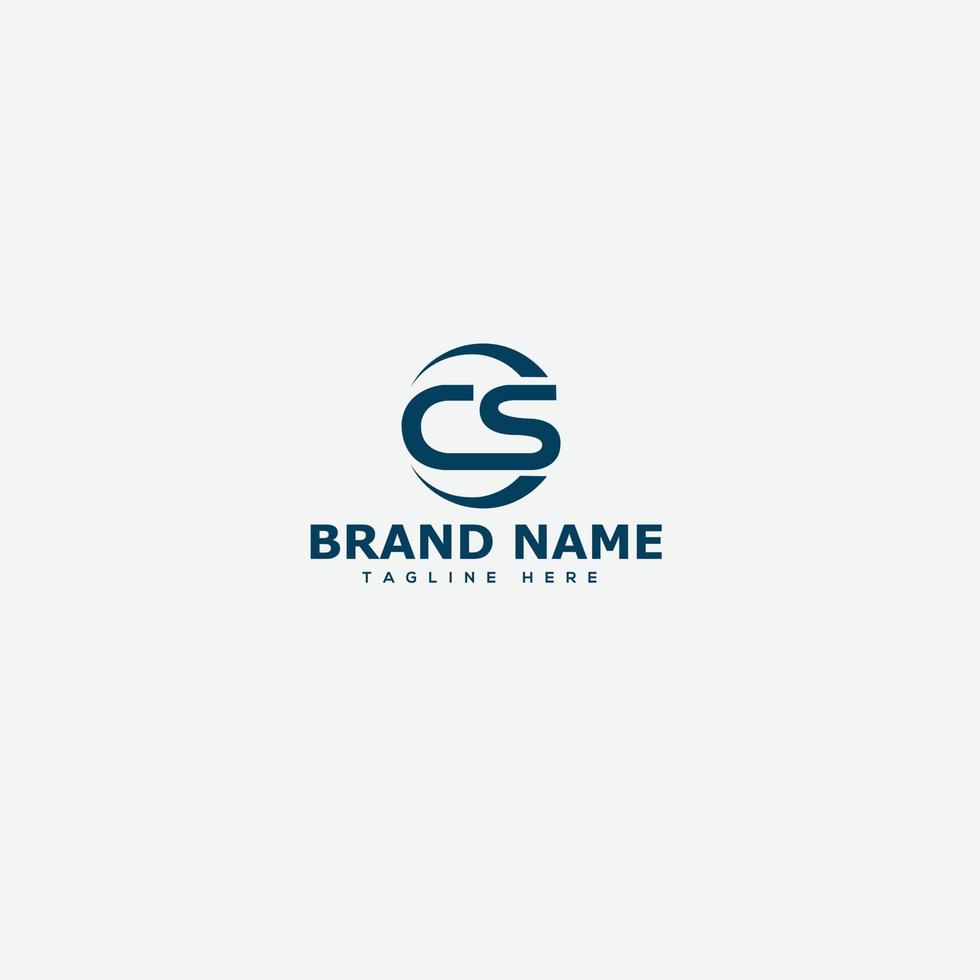 CS Logo Design Template Vector Graphic Branding Element