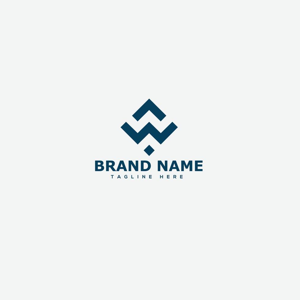 WA Logo Design Template Vector Graphic Branding Element