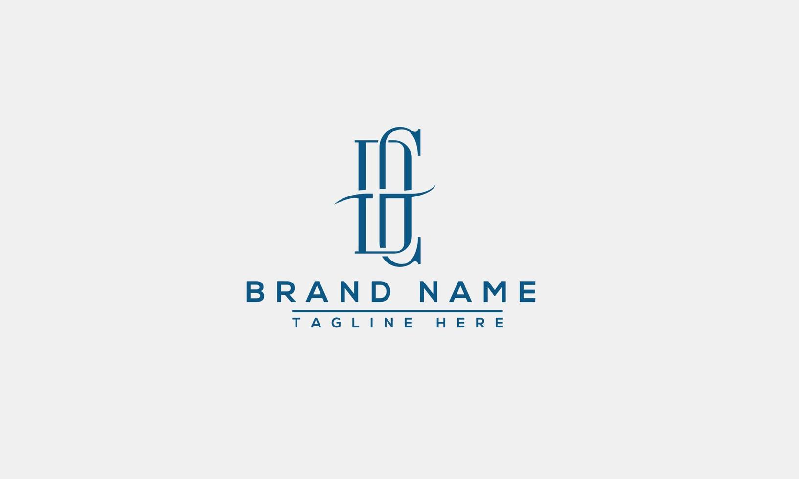 DC Logo Design Template Vector Graphic Branding Element.