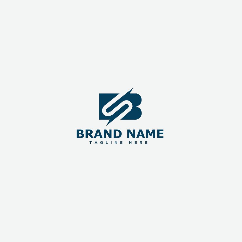 SB Logo Design Template Vector Graphic Branding Element.