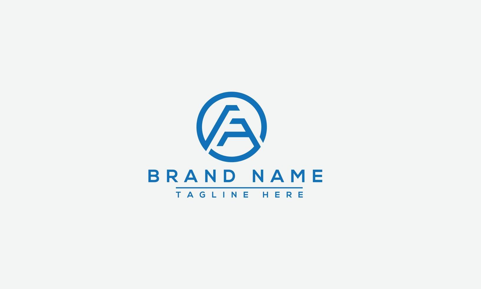 FA Logo Design Template Vector Graphic Branding Element