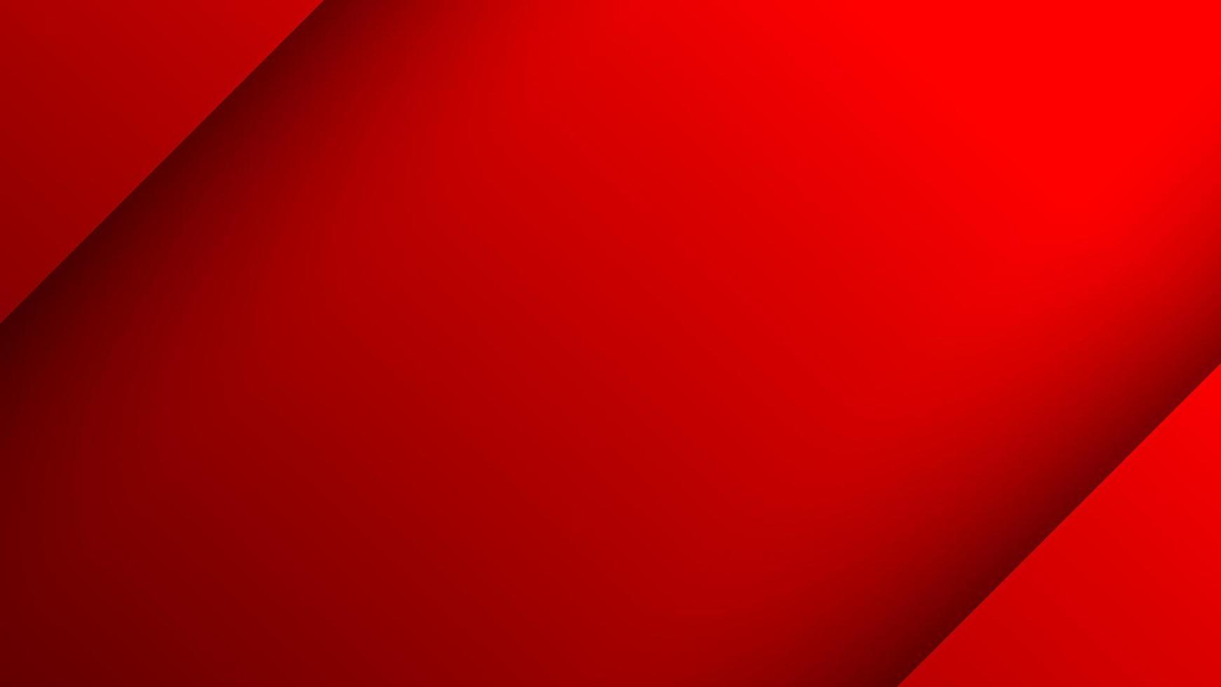 Fondo de patrón geométrico moderno rojo abstracto con espacio en blanco vector