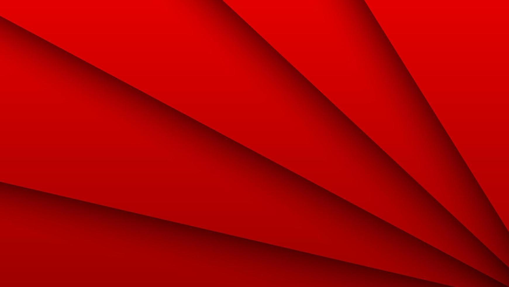 Fondo de patrón geométrico moderno rojo abstracto con espacio en blanco vector