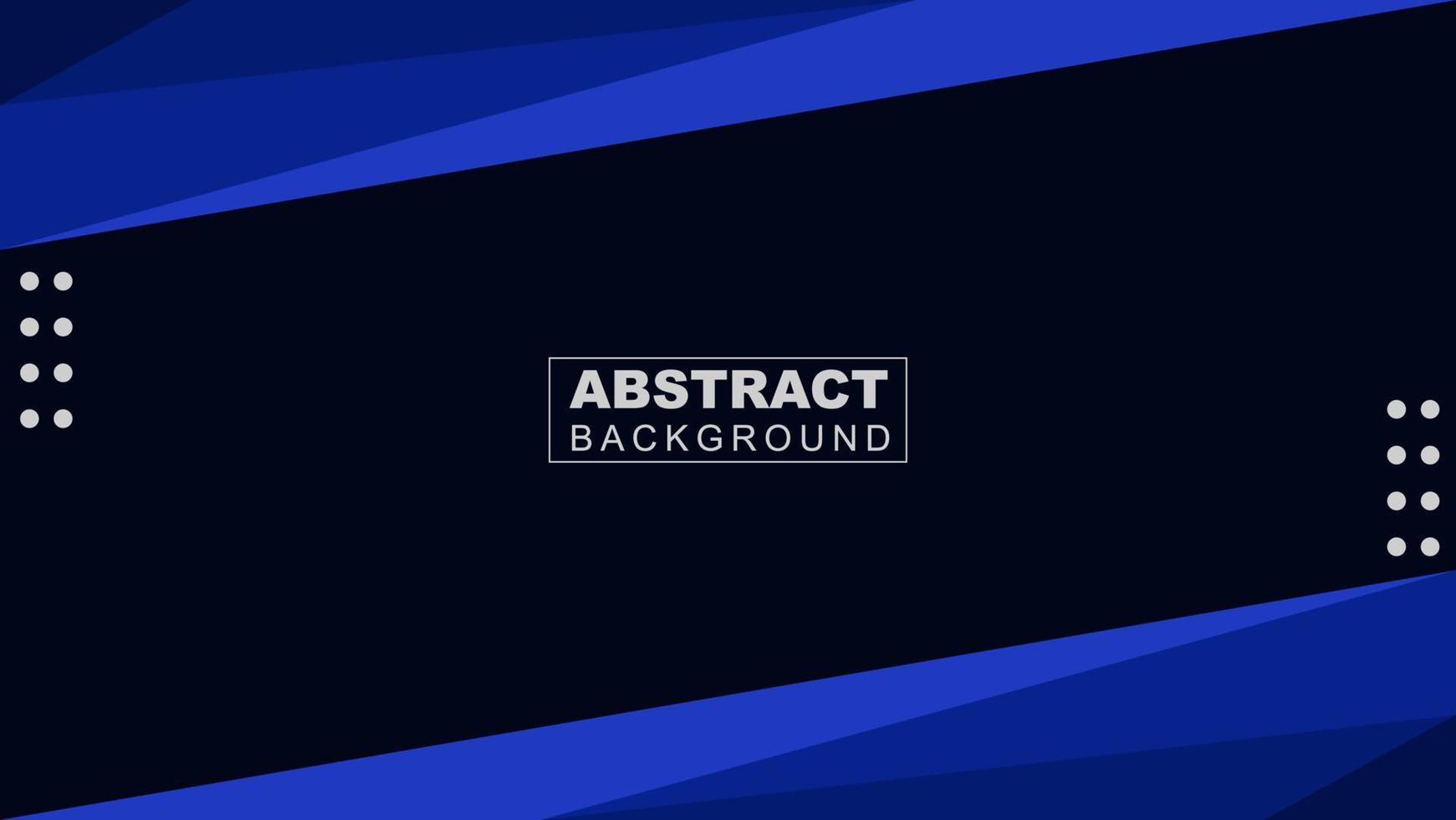 Banner dark blue abstract background design vector