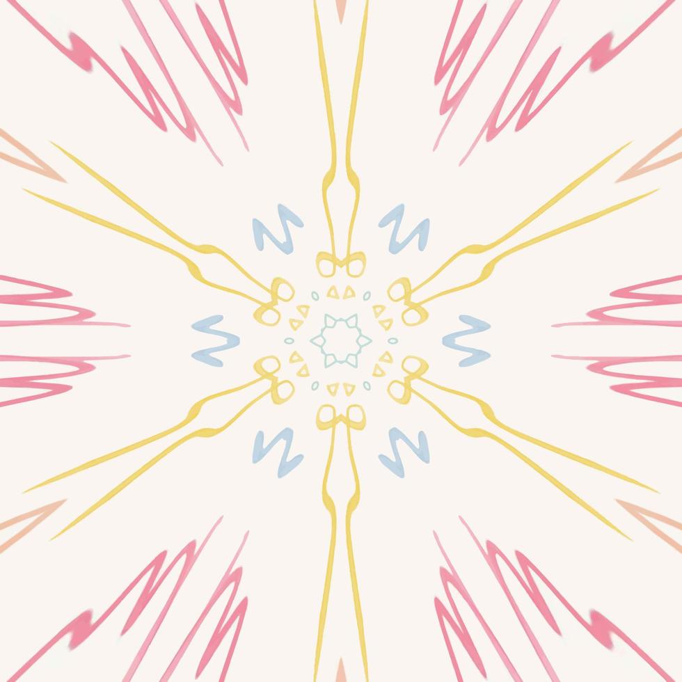 Abstract kaleidoscope background. Beautiful kaleidoscope seamless pattern. Multicolor mosaic texture. Seamless kaleidoscope texture. Unique kaleidoscope design vector