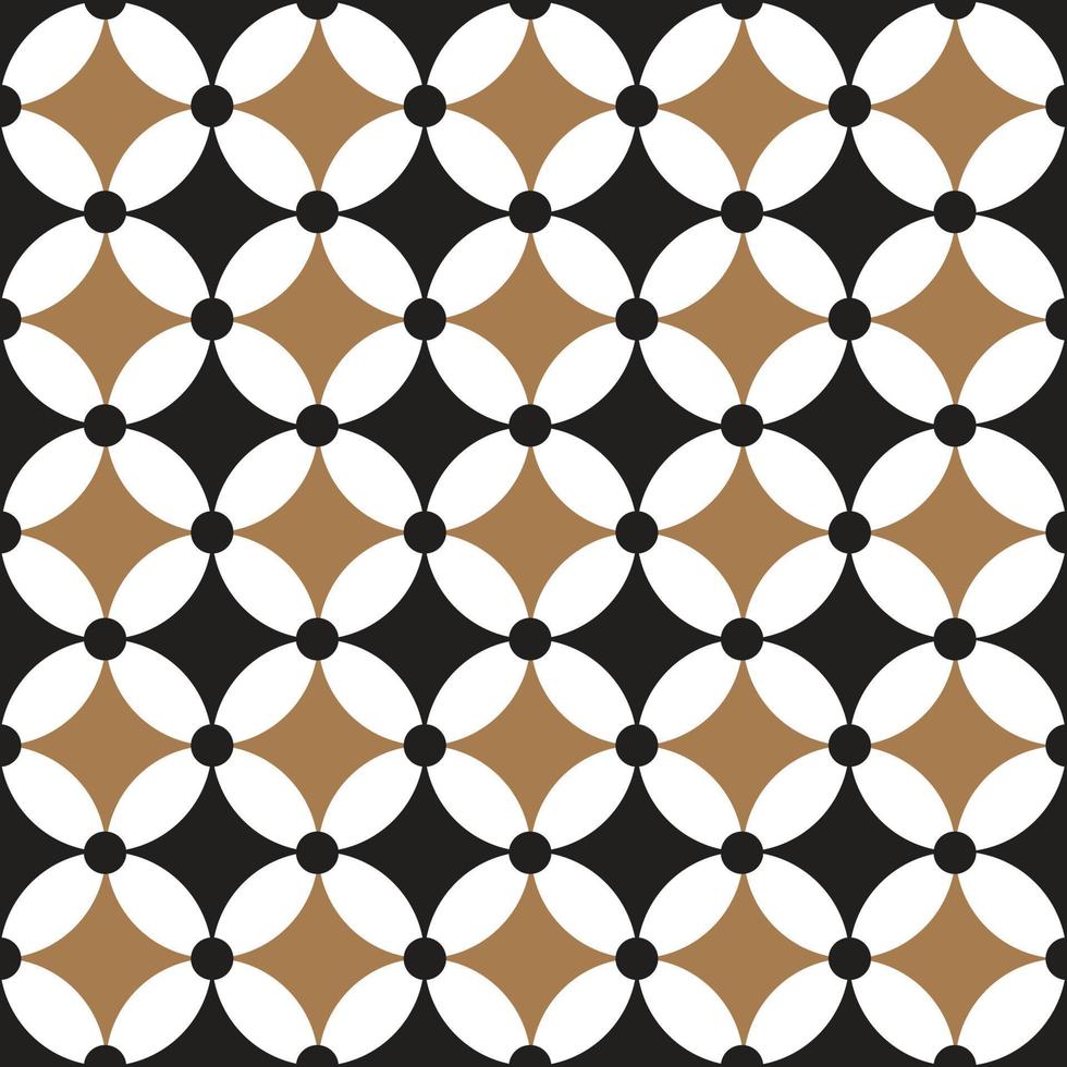 marrón negro blanco geométrico abstracto cuco estrella brillar brillante chispa centelleante resplandecer círculo ronda abstracto forma árabe nativo tribal elemento modelo vector ilustración