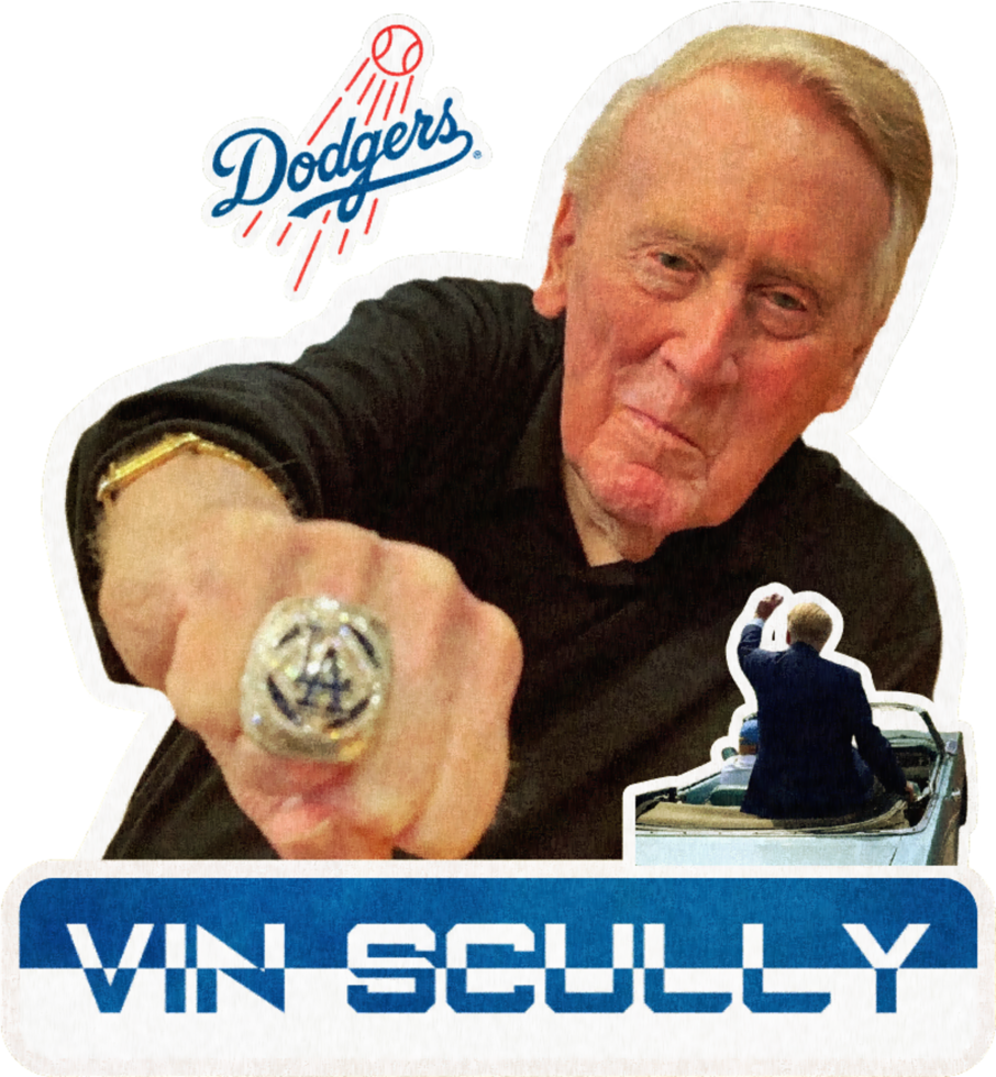 vin scully d png