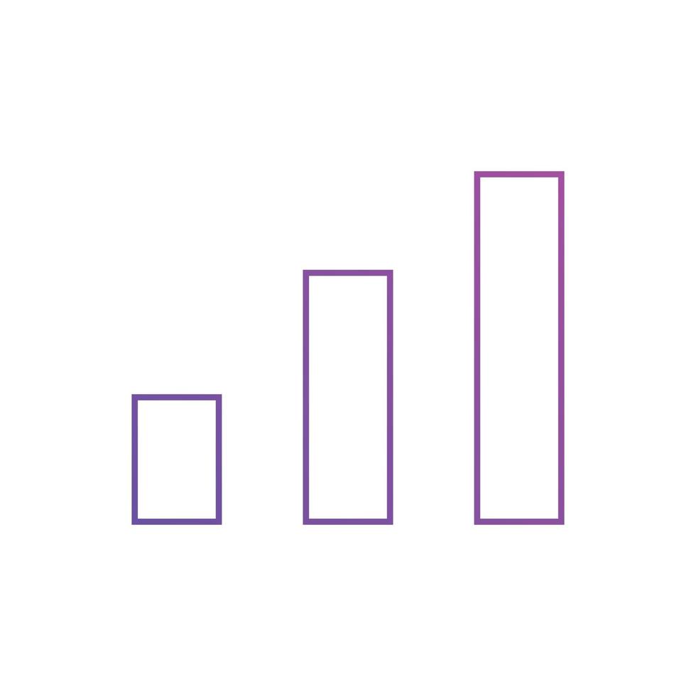 rank growth icons. Used for SEO or web design vector