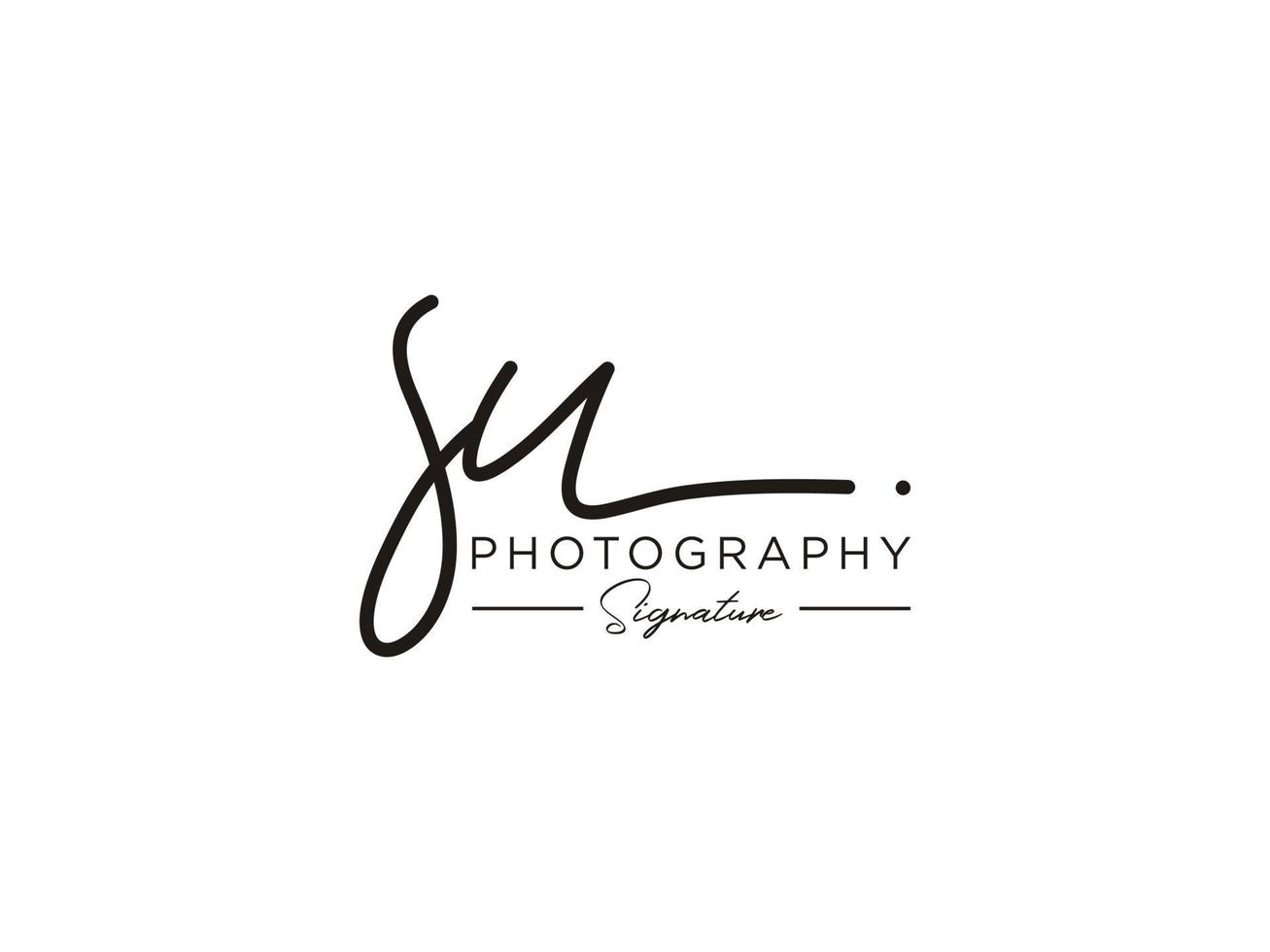 Letter SU Signature Logo Template Vector