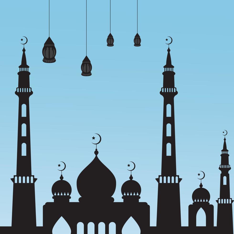 mosque logo vector