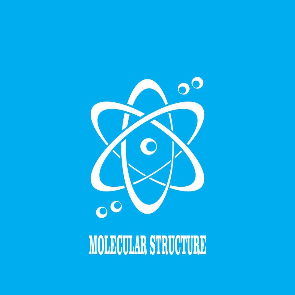vector logo de molécula