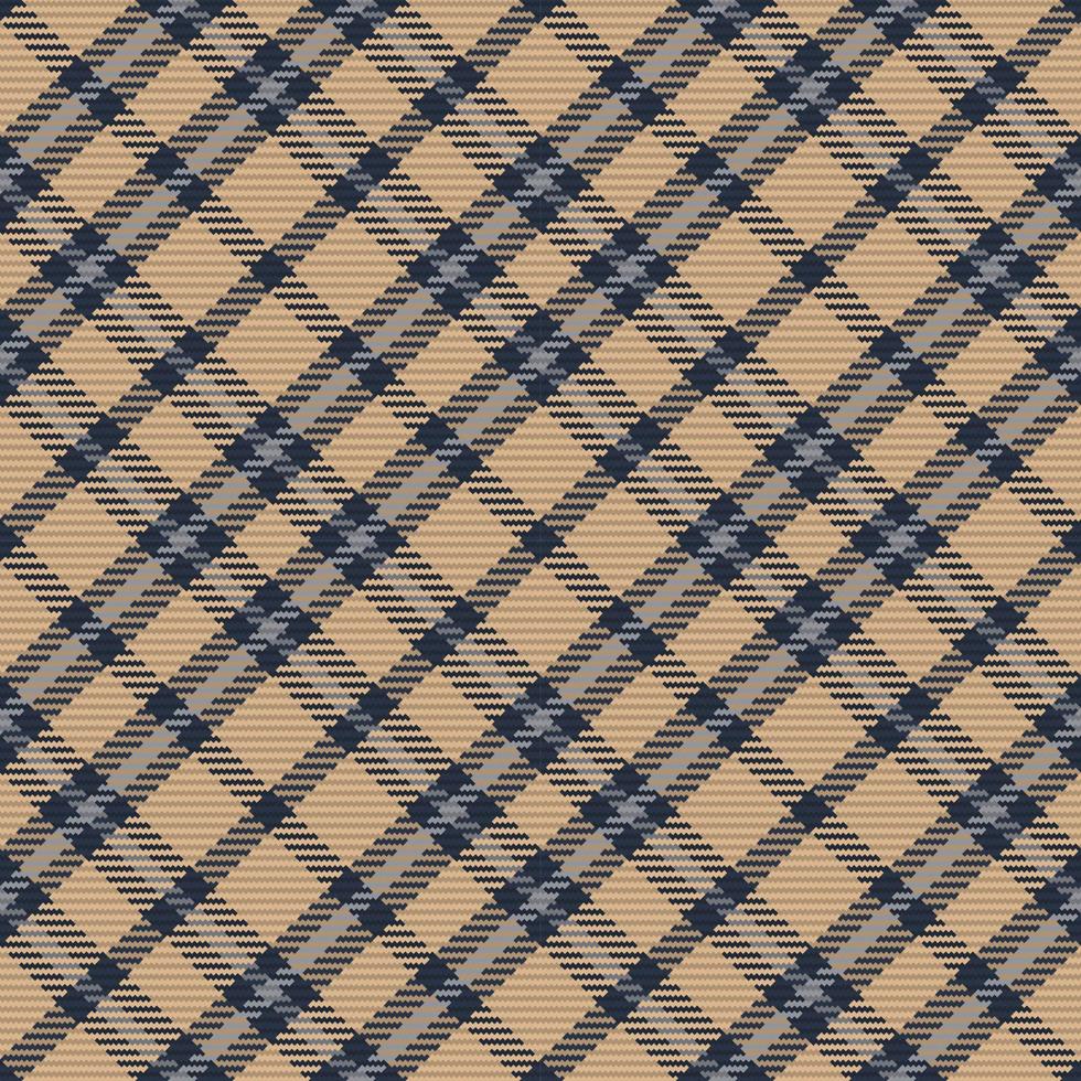 Seamless pattern of scottish tartan plaid. Repeatable background with check fabric texture. Vector backdrop striped textile print.