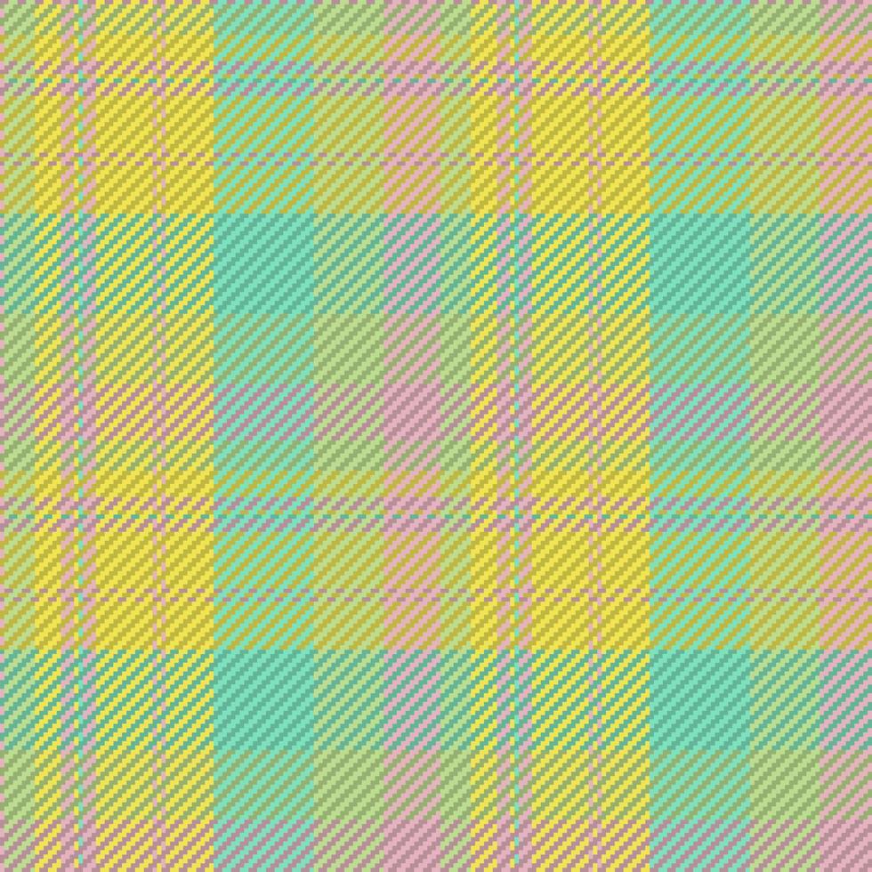 Seamless pattern of scottish tartan plaid. Repeatable background with check fabric texture. Vector backdrop striped textile print.