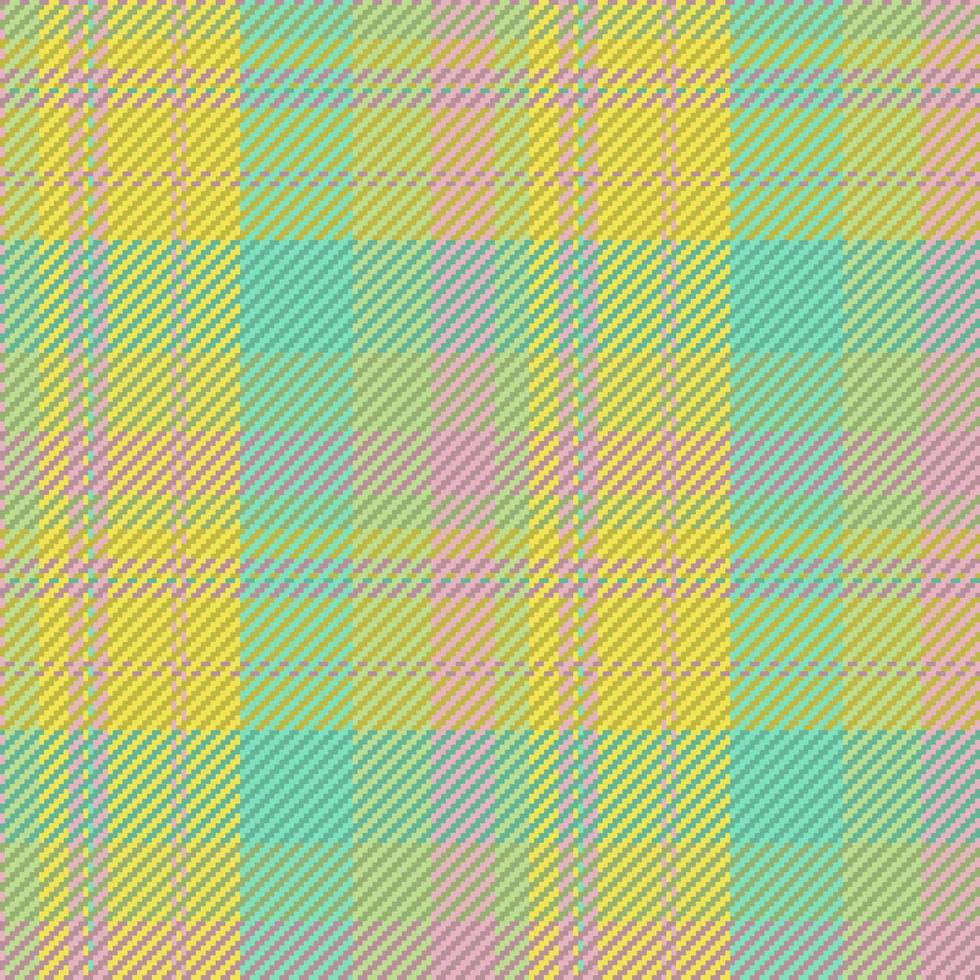 Seamless pattern of scottish tartan plaid. Repeatable background with check fabric texture. Vector backdrop striped textile print.