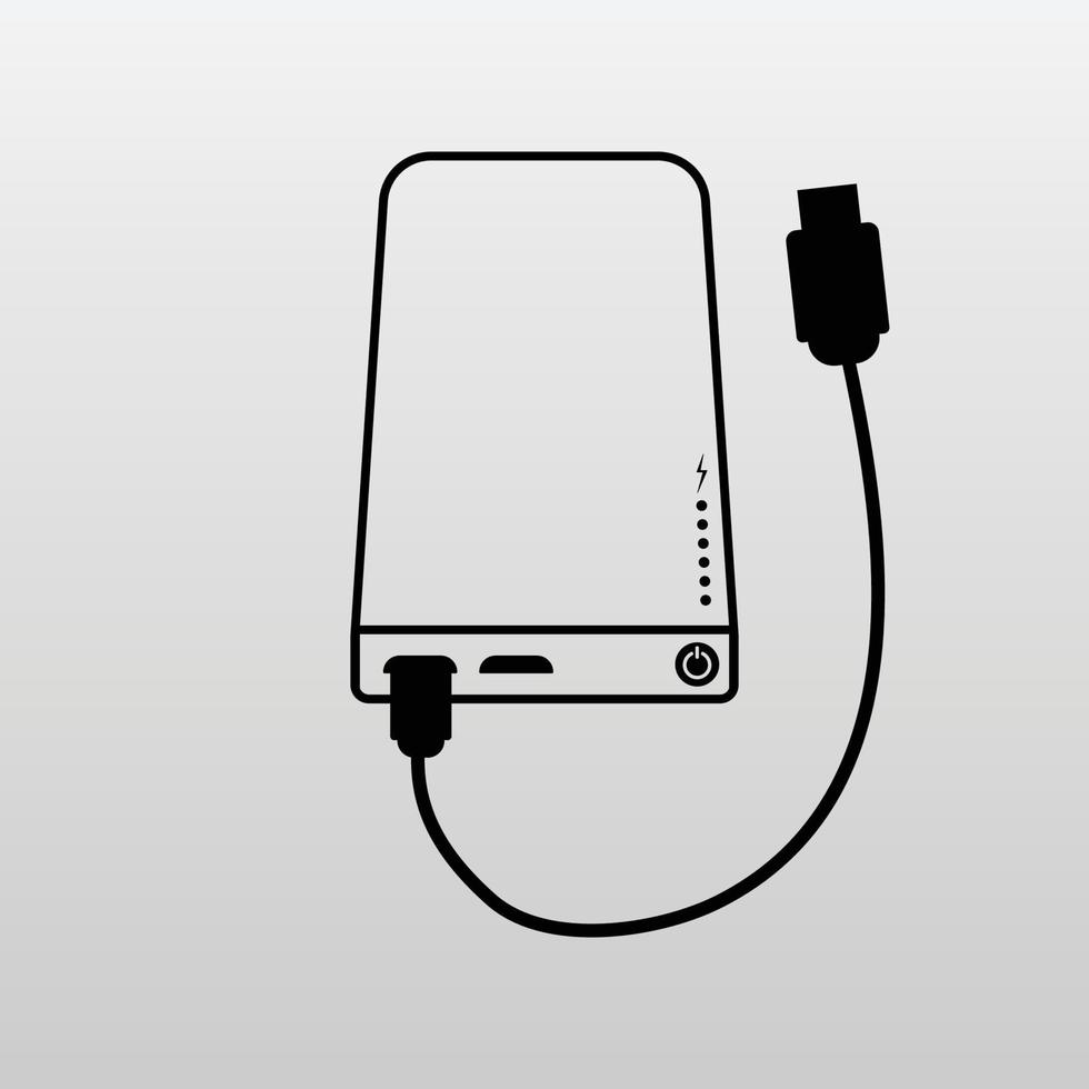 Botón redondo de alimentación 3d sobre fondo blanco. ilustración vectorial botón negro brillante realista. vector