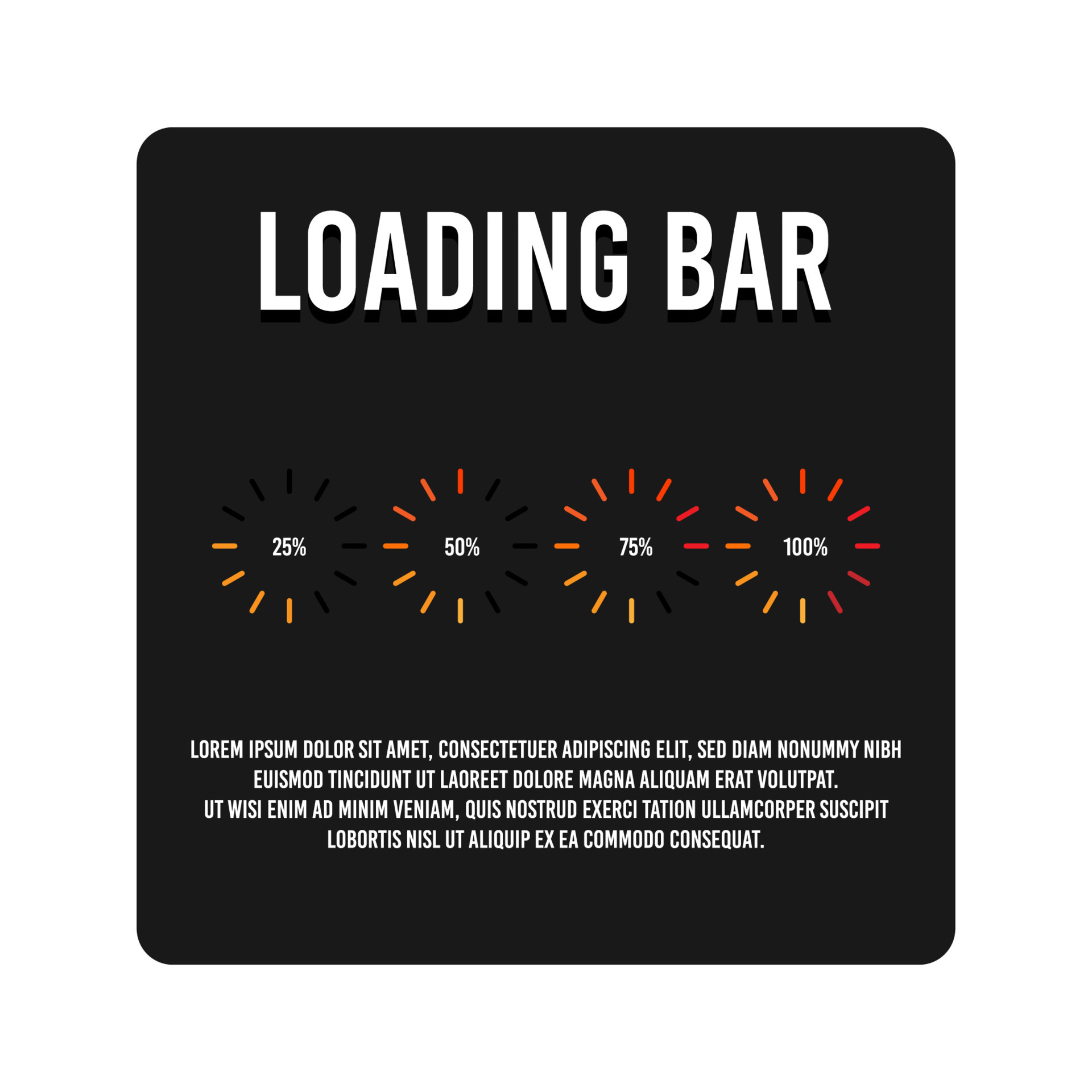 loading icons, load indicator sign, waiting symbols 11117566 Vector Art ...