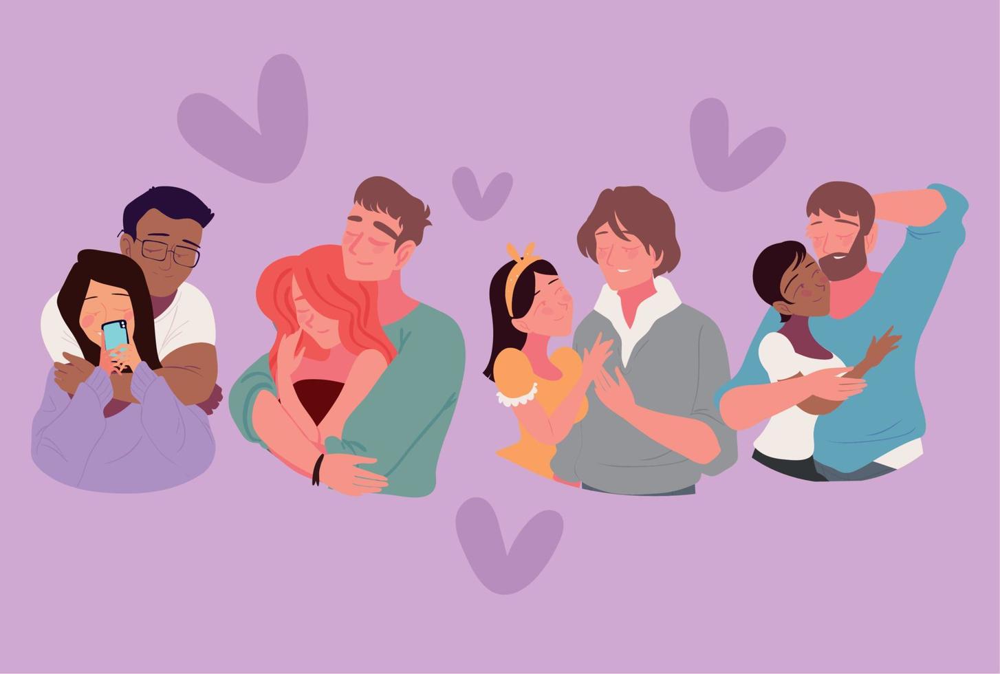 couples character set vector