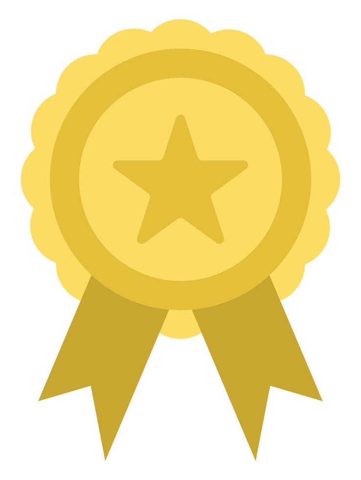 rosette award icon vector