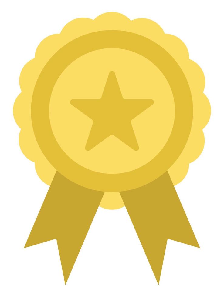 rosette award icon vector