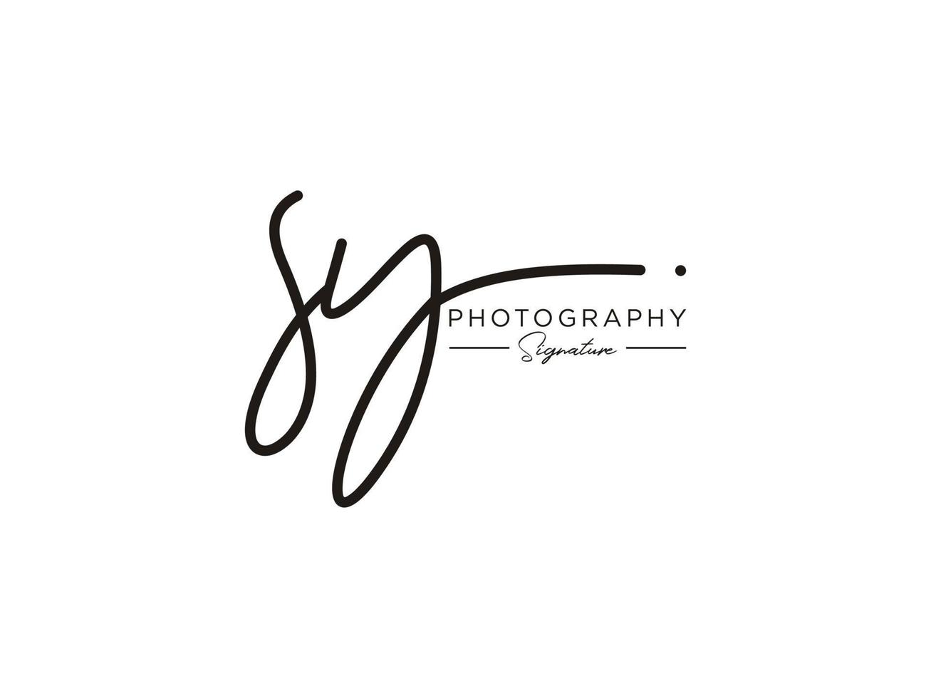 Letter SY Signature Logo Template Vector 11117815 Vector Art at Vecteezy