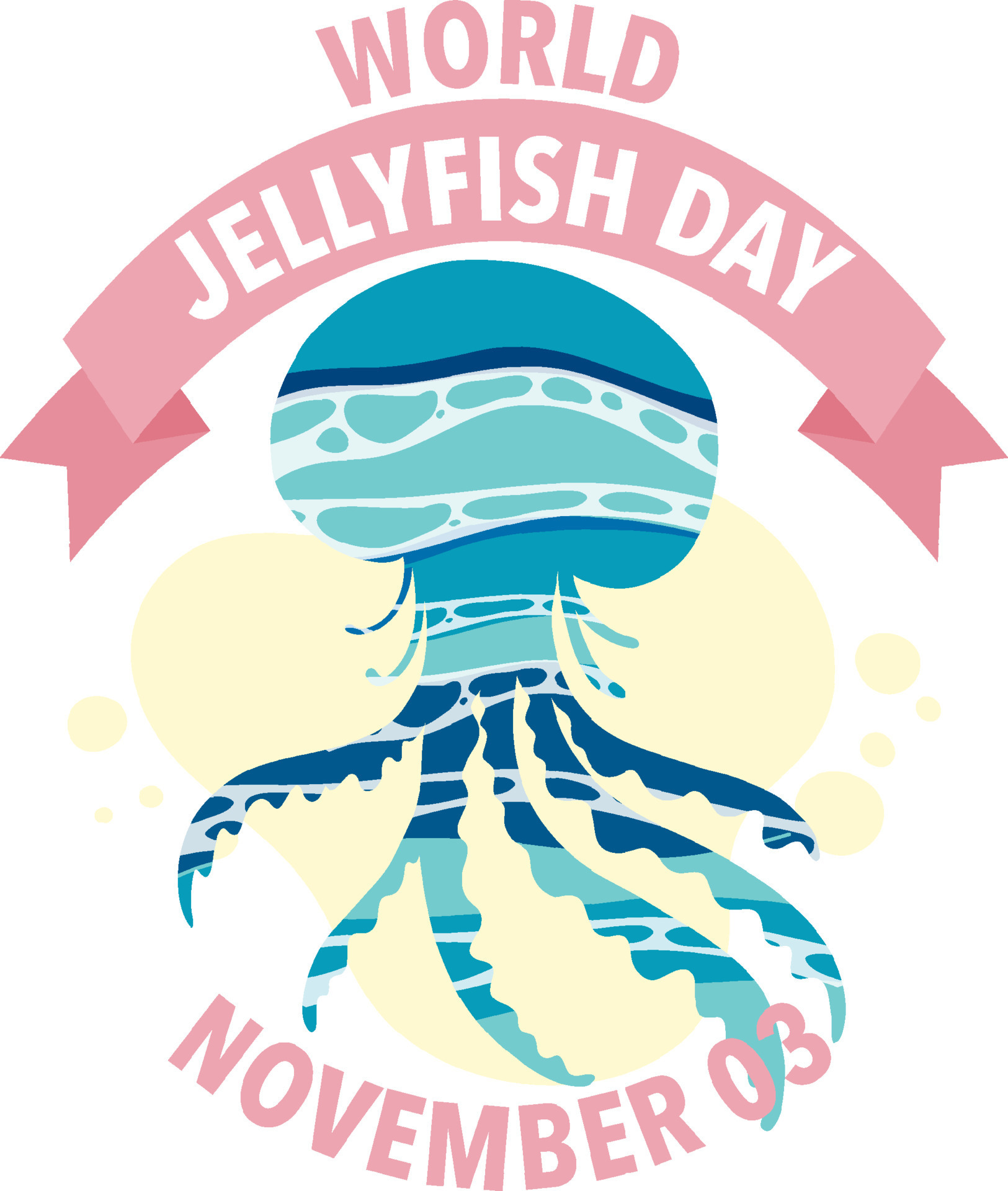 World Jellyfish Day Banner Design 11119667 Vector Art at Vecteezy