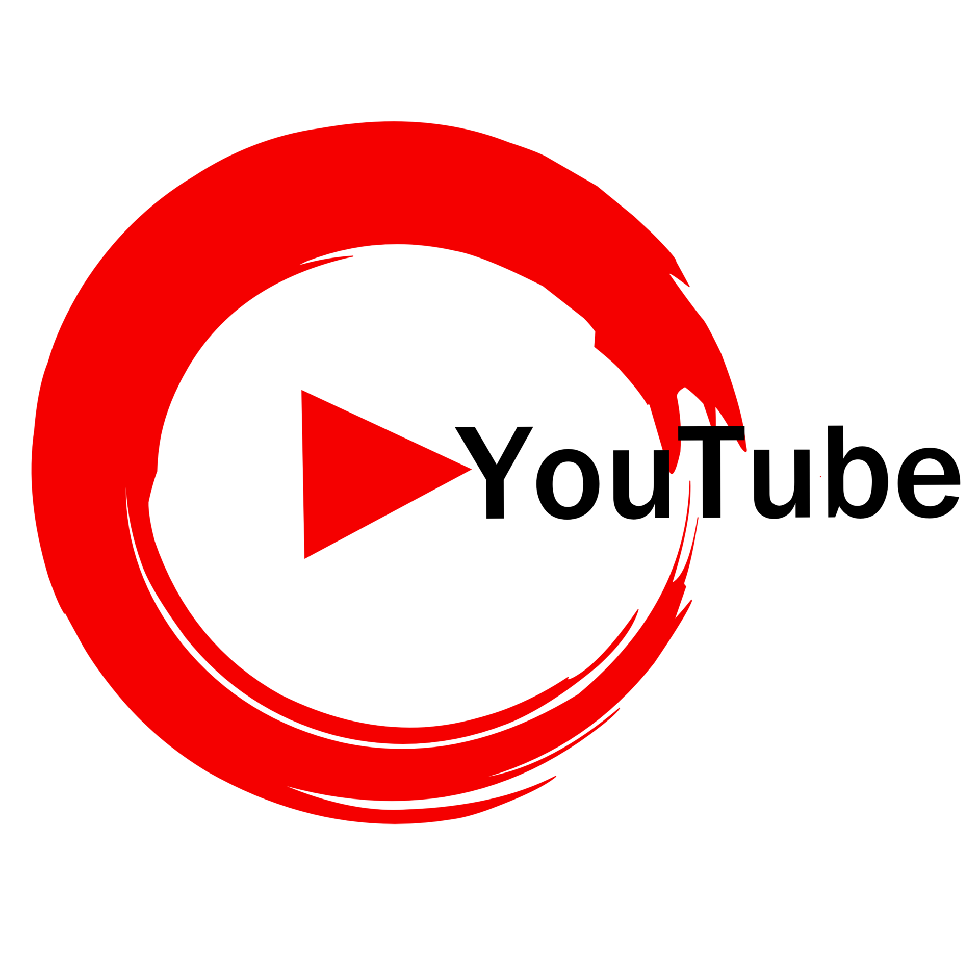 Youtube Play Logo Transparent Png
