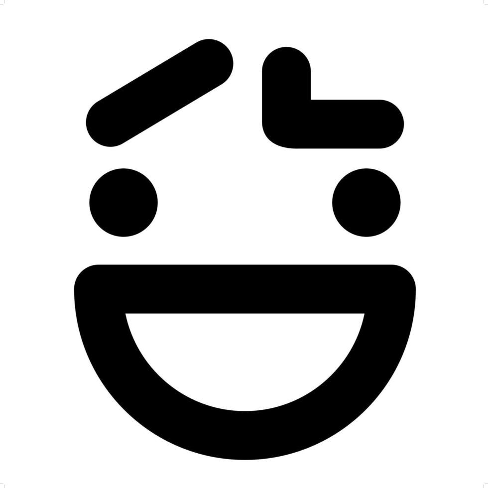 super happy face icon 11121739 Vector Art at Vecteezy