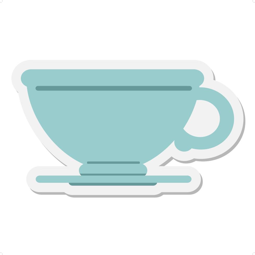coffee cup sticker 11121884 Vector Art at Vecteezy