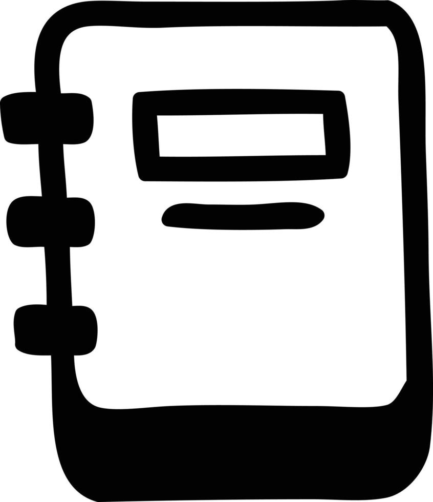 note book icon vector