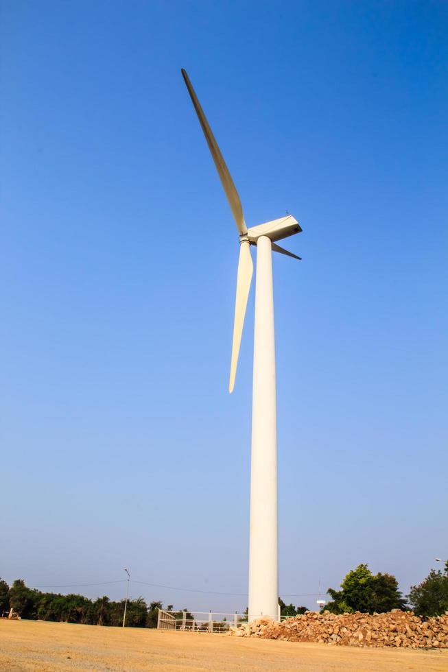 wind turbine provide electric power photo