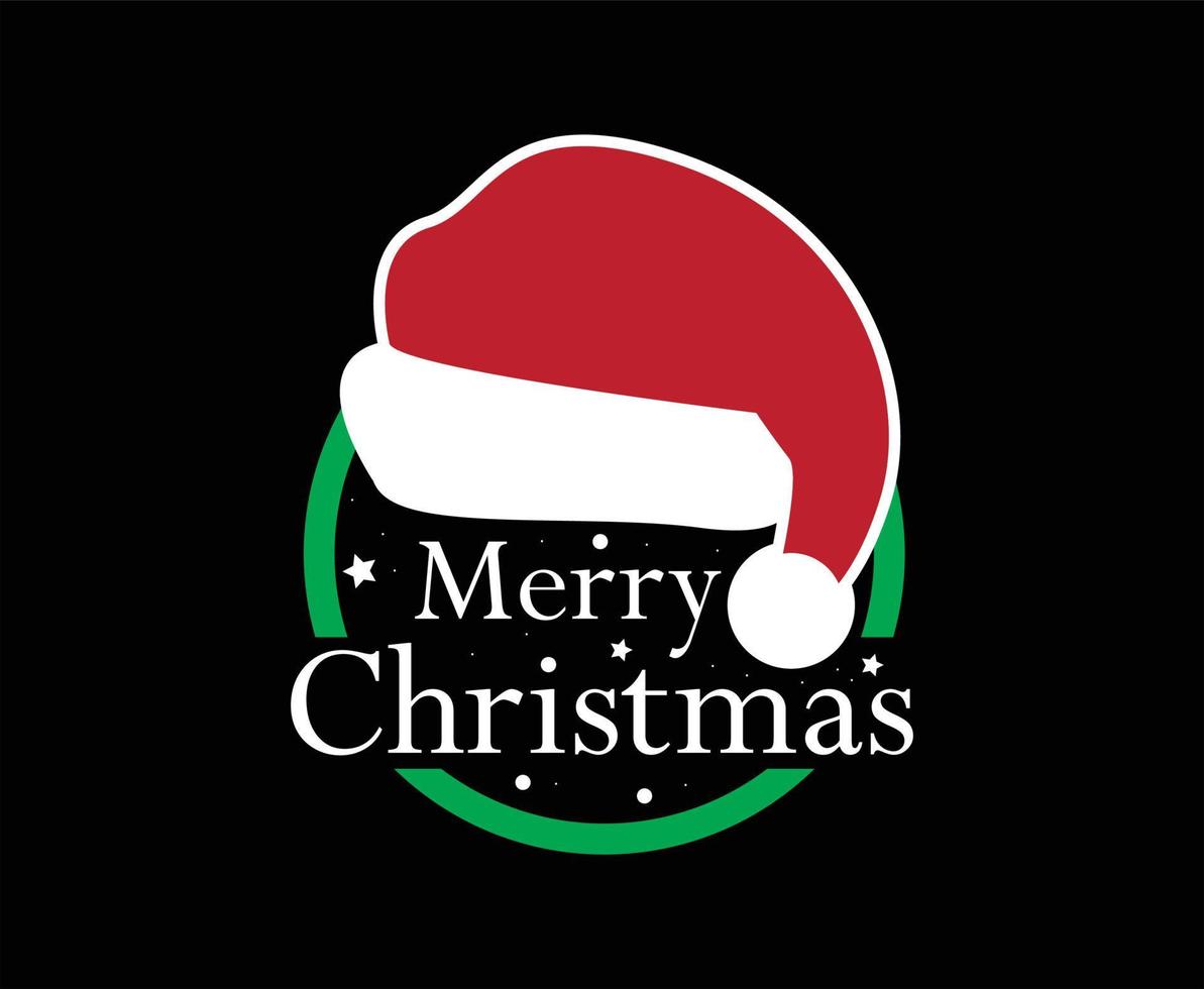 Merry Christmas Vector T-shirt Design