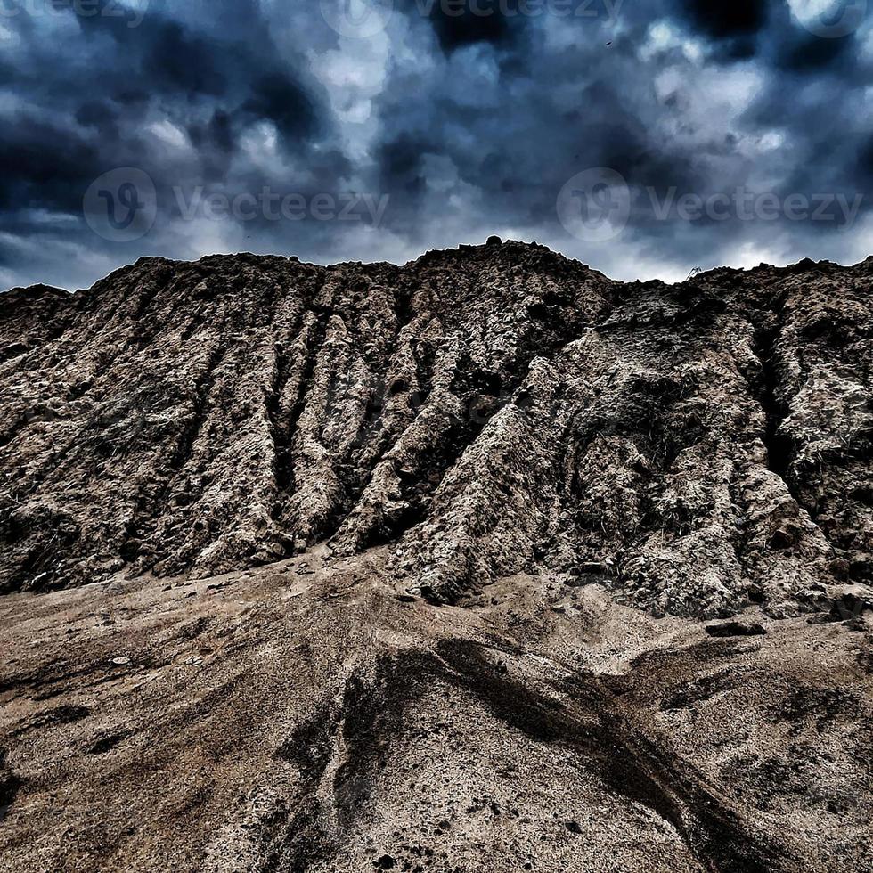 Sand after the rain photo